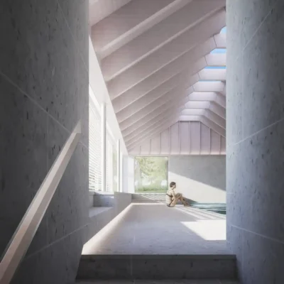 Rise Park northern Scotland home swimming pool design space