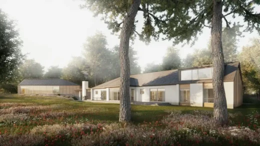 Scottish Highlands pool house extension, Inverness property