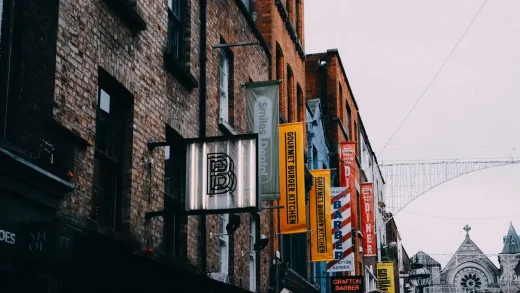 building sign artwork street