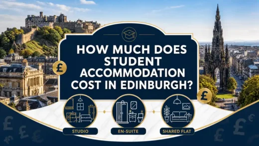 How much does Edinburgh student accommodation cost