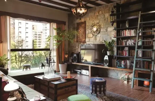 small apartment living space design style